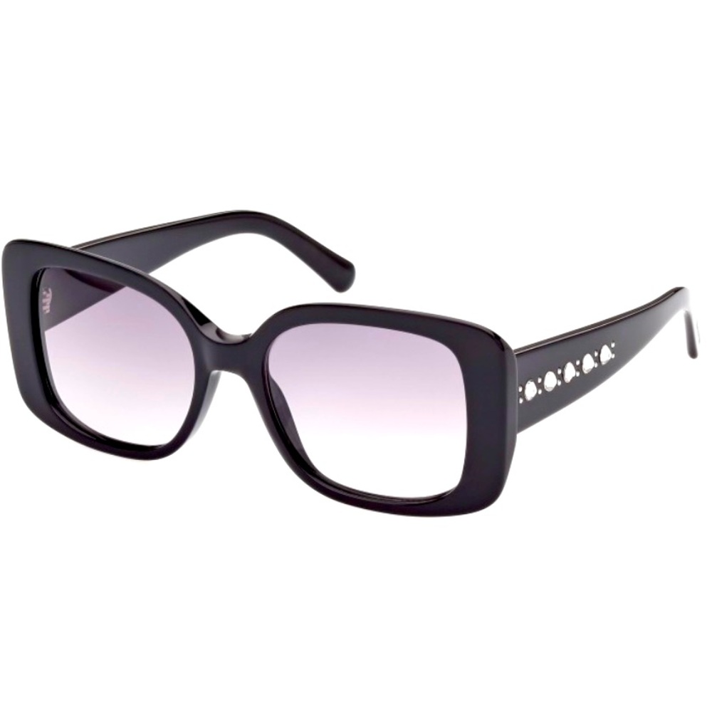 Swarovski-Black and Crystal Sunglasses (0264)